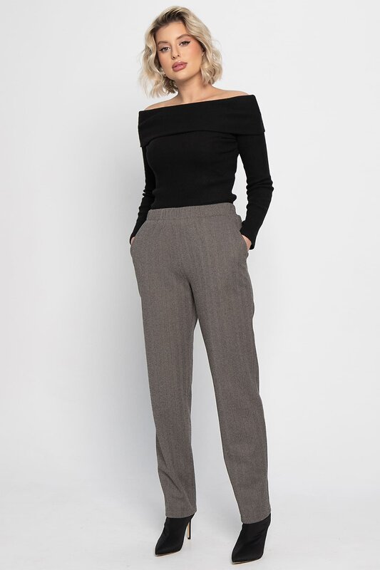 LT Collection Брюки 576615 Б15008-8М коричневый