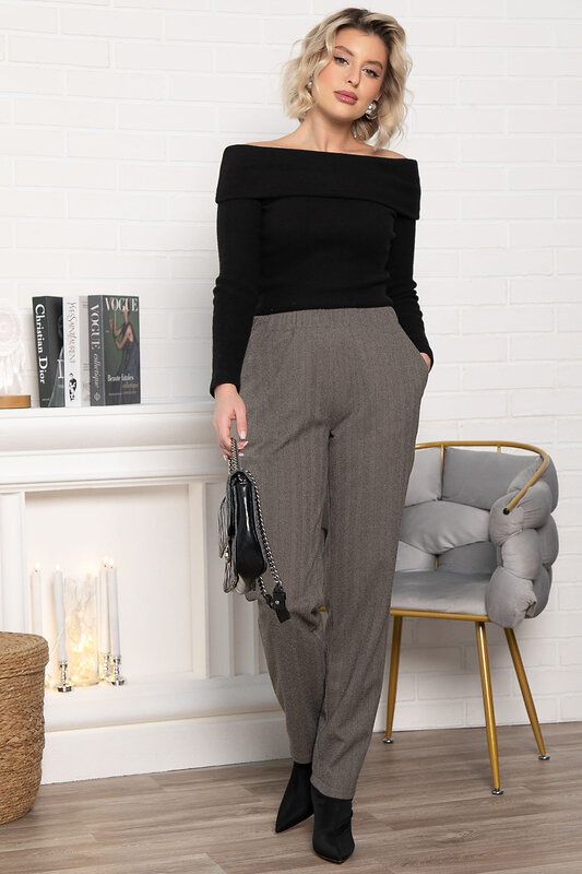 LT Collection Брюки 576615 Б15008-8М коричневый