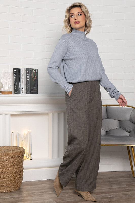 LT Collection Брюки 576616 Б15007-8М коричневый