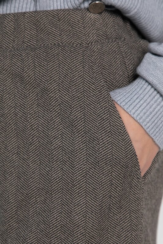 LT Collection Брюки 576616 Б15007-8М коричневый