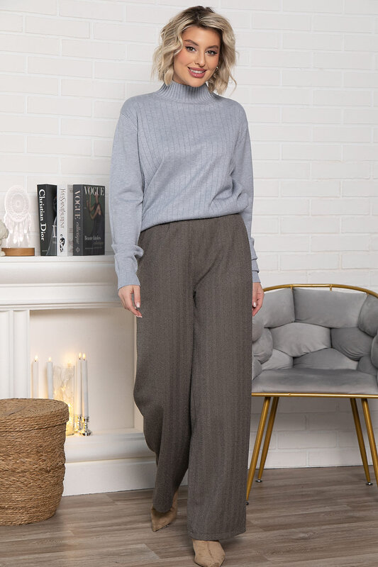 LT Collection Брюки 576616 Б15007-8М коричневый