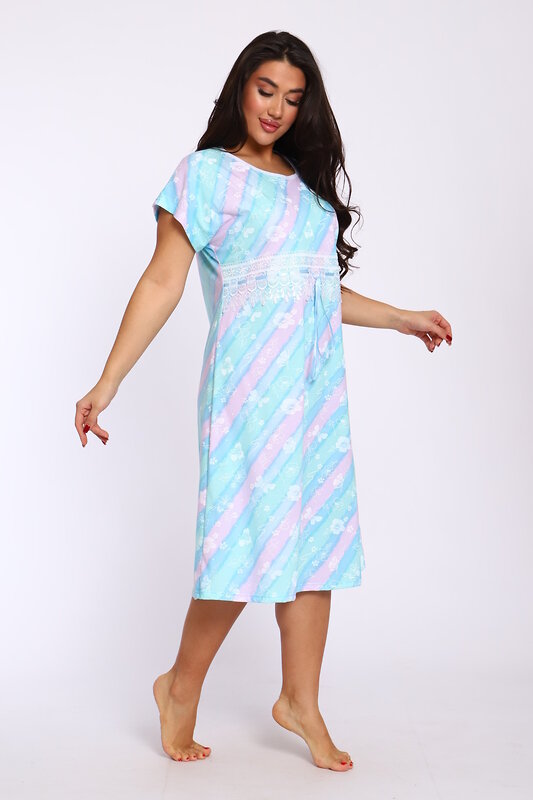 Натали Сорочка 576632 21614 голубой