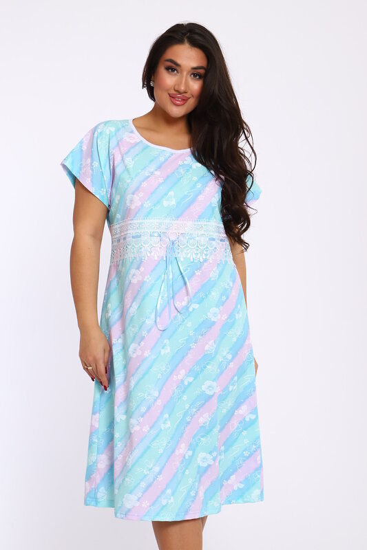 Натали Сорочка 576632 21614 голубой