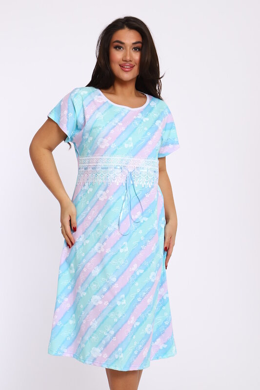 Натали Сорочка 576632 21614 голубой