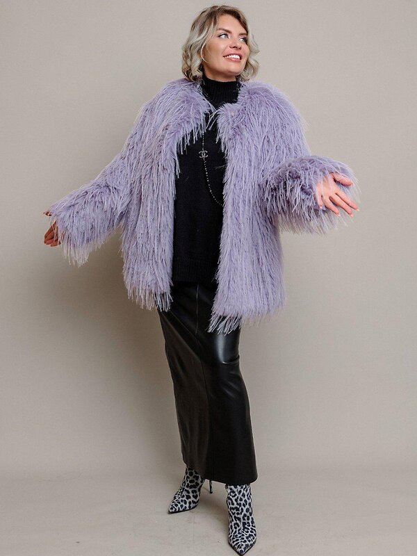 BATIK Шуба 576657 813-24о-4 Лаванда