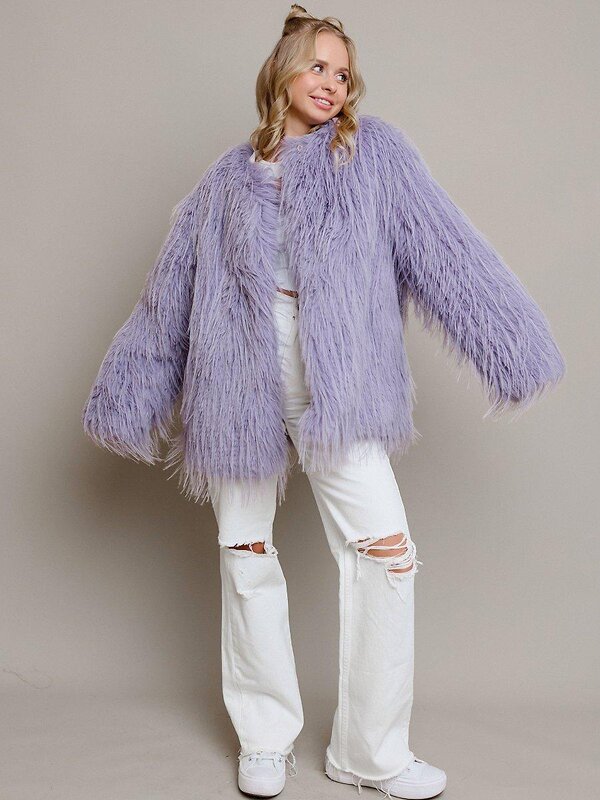 BATIK Шуба 576657 813-24о-4 Лаванда