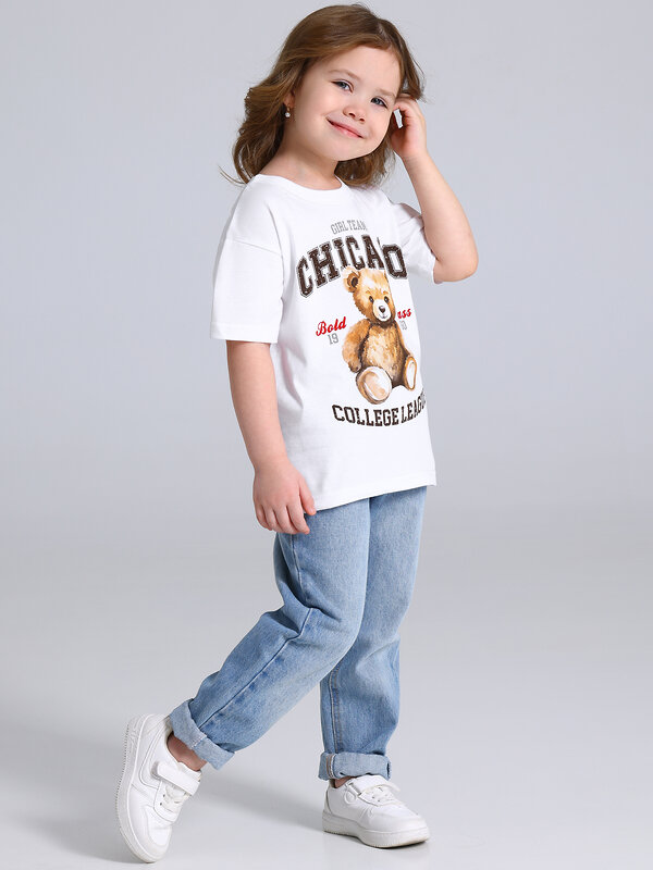 Апрель Футболка 576689 1ДДФК4327001 белый