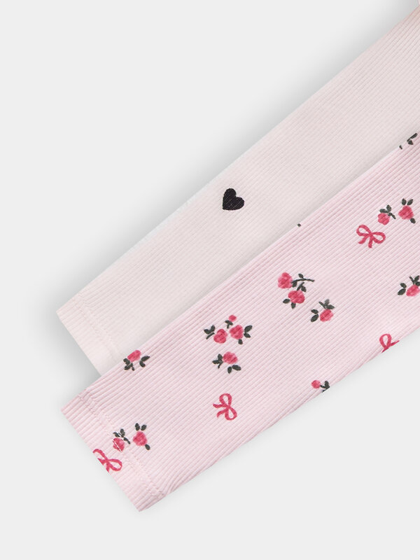 MARK FORMELLE Боди детское 576695 13017-2 сердца на св.розовом +цветочки на розовом