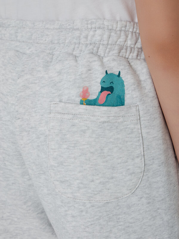 MARK FORMELLE Брюки 576697 183411-1 серый меланж+печать