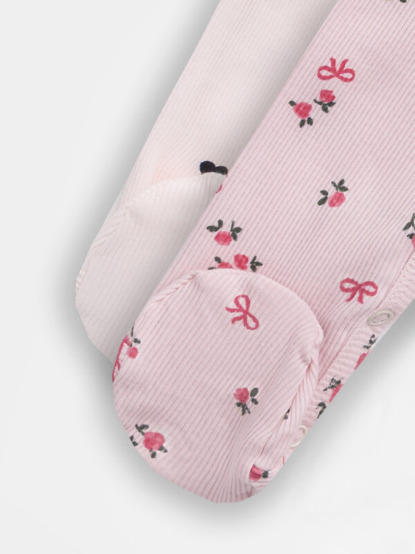 MARK FORMELLE Комбинезон 576708 14007-2 сердца на св.розовом +цветочки на розовом