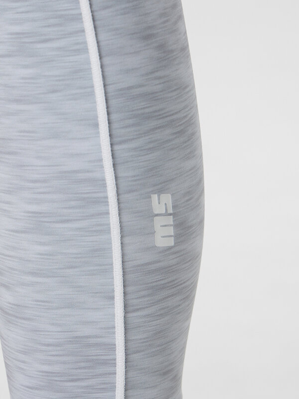 MARK FORMELLE Легинсы 576716 342236 серый меланж +печать