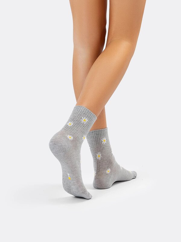 MARK FORMELLE Женские носки 576719 279K-2346 серый меланж