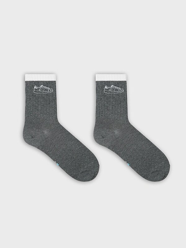 MARK FORMELLE Мужские носки 576726 107K-2911 т.серый меланж