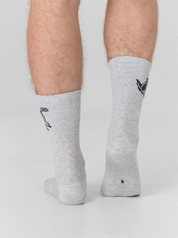 MARK FORMELLE Мужские носки 576727 107K-3343 св.серый меланж