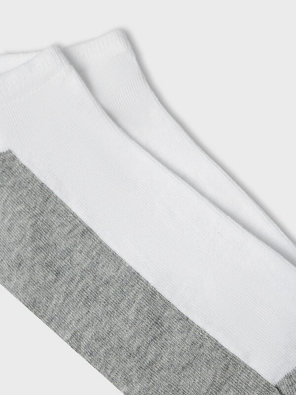 MARK FORMELLE Мужские носки 576732 104K-3091 белый /серый меланж