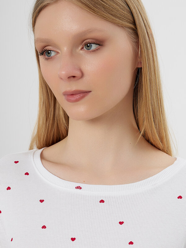 MARK FORMELLE Сорочка 576738 572405 алые сердца