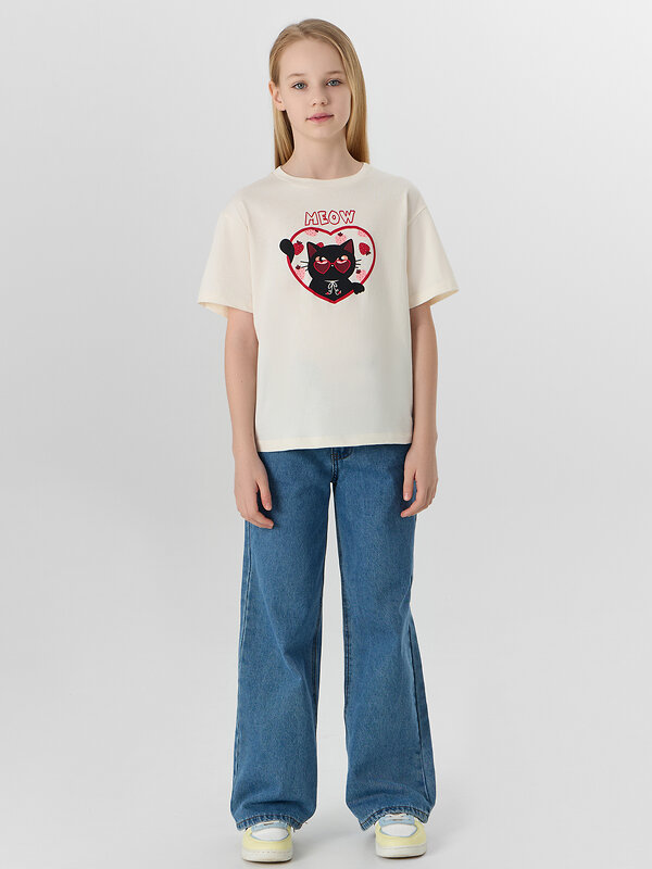 MARK FORMELLE Футболка 576755 117915 молочный +печать2