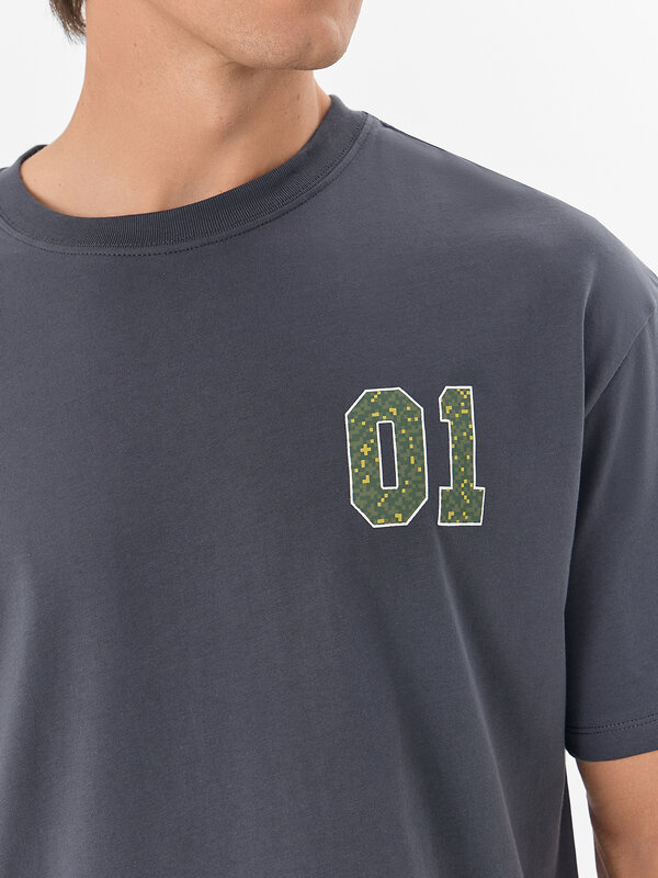 MARK FORMELLE Футболка 576757 111927 графит +печать