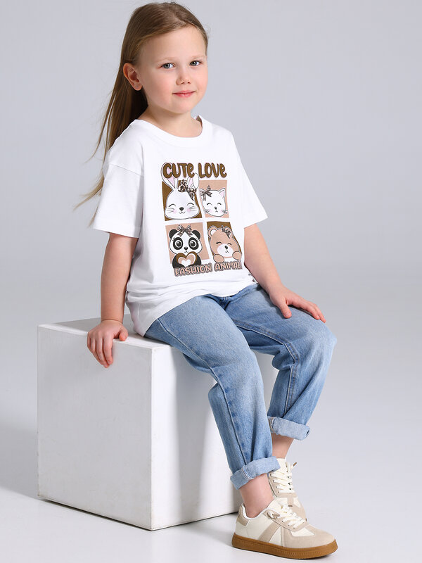 Апрель Футболка 576758 1ДДФК4327001 белый