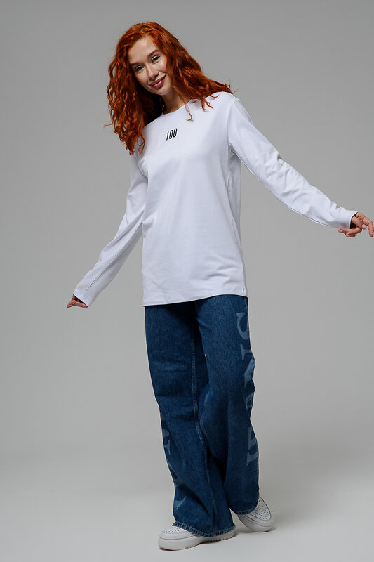 Натали Лонгслив 576775 8513 белый+Доллар