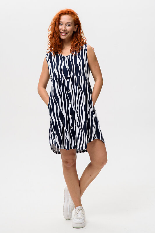 Натали Халат 576776 21616 синий