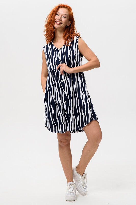 Натали Халат 576776 21616 синий