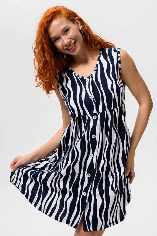 Натали Халат 576776 21616 синий