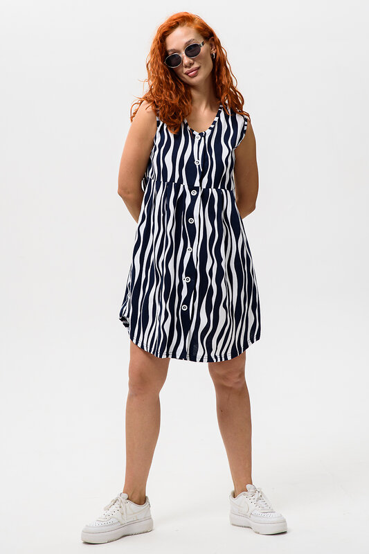 Натали Халат 576776 21616 синий