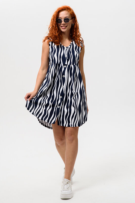 Натали Халат 576776 21616 синий