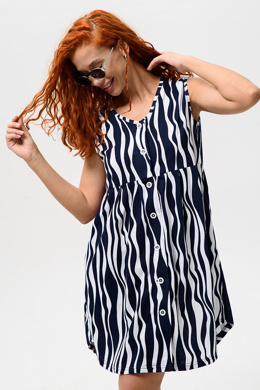 Натали Халат 576776 21616 синий