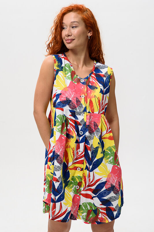 Натали Халат 576778 21616 красный