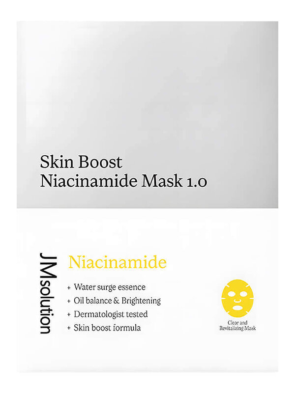 JMsolution Тканевая маска-бустер с ниацинамидом / Skin Boost Niacinamide Mask 1.0, 30 мл 576799 28281 