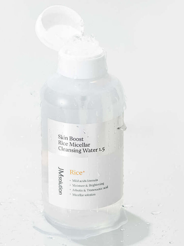 JMsolution Очищающая вода с экстрактом рисовых отрубей / Skin Boost Rice Micellar Cleansing Water, 500 мл 576803 28278 
