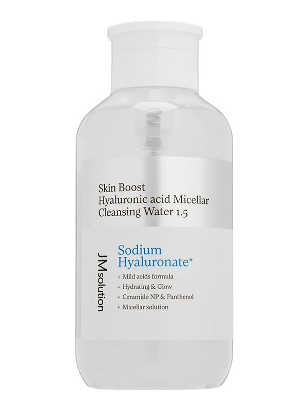 JMsolution Очищающая вода с гиалуроновой кислотой / Skin Boost Hyaluronic Acid Micellar Cleansing Water 1.5, 500 мл 576804 28279 