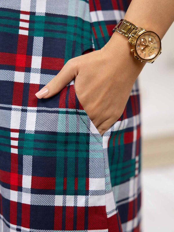 Текс-плюс Халат 576817 00-00246267 Зеленый,красный