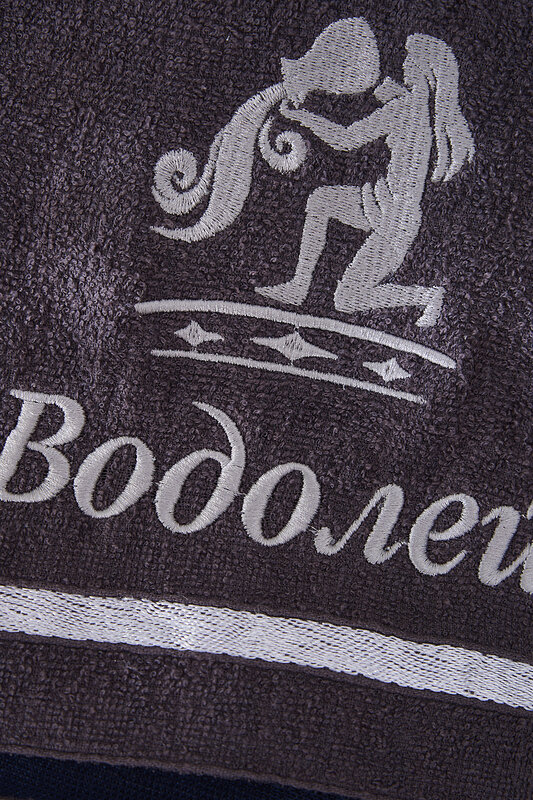 Натали Полотенце 576844 14418 графит+водолей