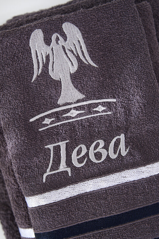 Натали Полотенце 576845 14418 графит+дева
