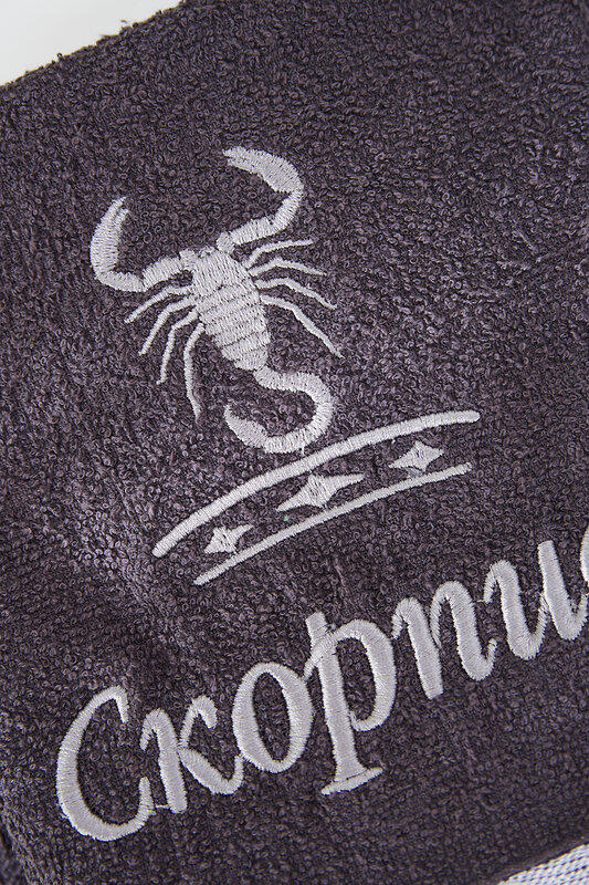 Натали Полотенце 576850 14418 графит+скорпион