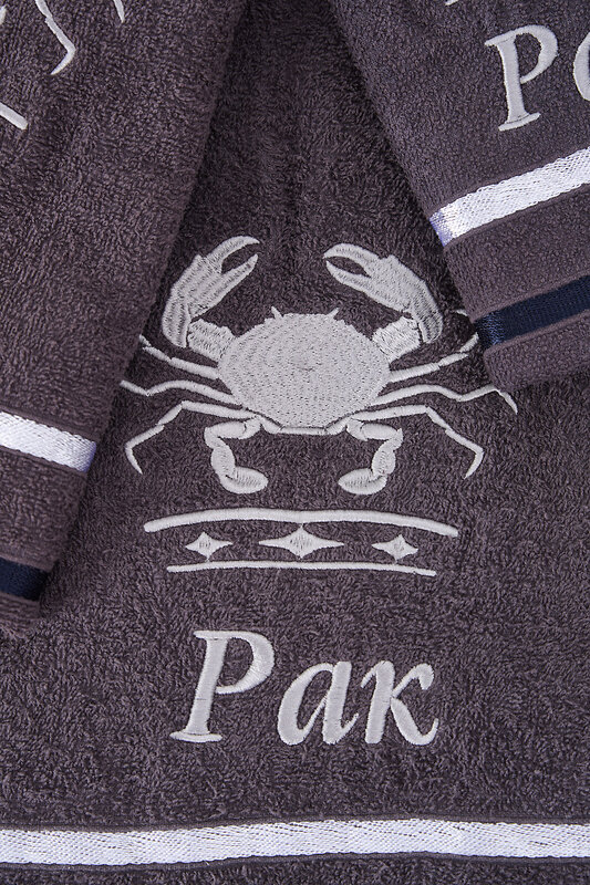 Натали Полотенце 576853 14418 графит+рак