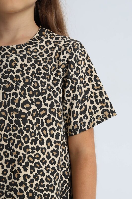 Натали Футболка 576857 33521 леопард