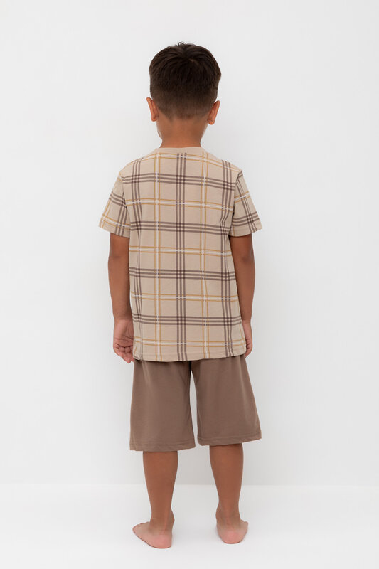 CROCKID Пижама 576860 К 1644 коричневый