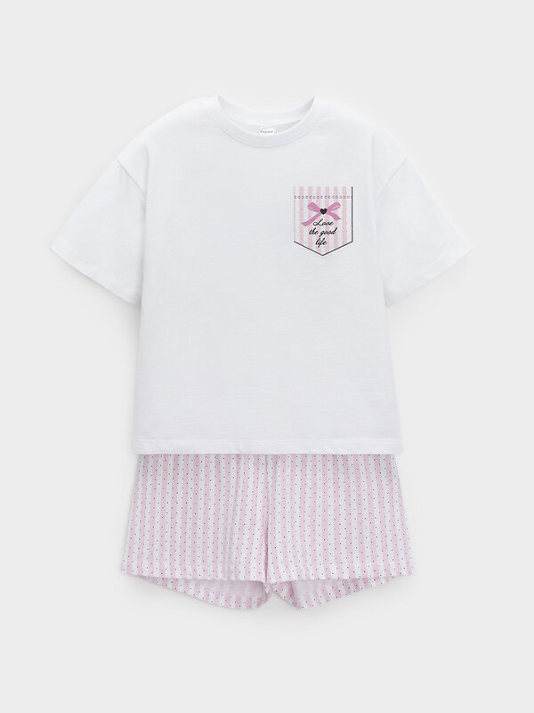 CROCKID Пижама 576866 МП 1658 белый