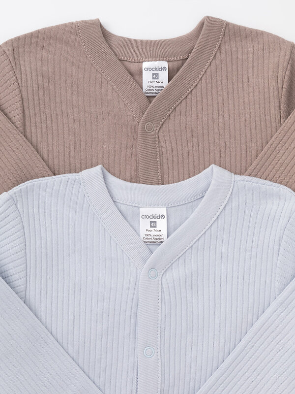 CROCKID Комбинезон 576872 К 6523-2уп кофейный