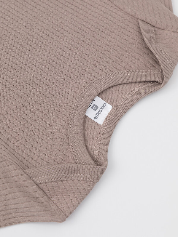 CROCKID Боди 576873 К 6526-2уп кофейный