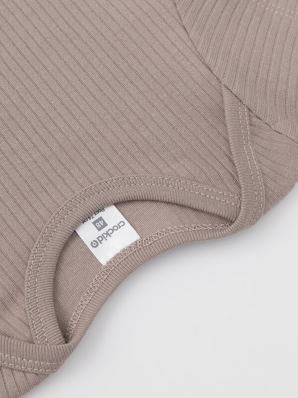 CROCKID Боди 576874 К 6525-2уп кофейный