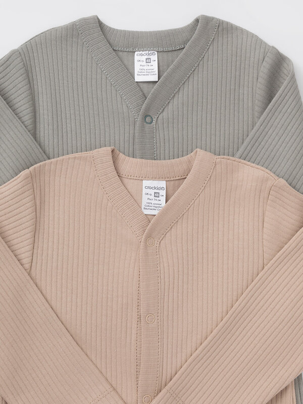 CROCKID Комбинезон 576877 К 6523-2уп бежевый