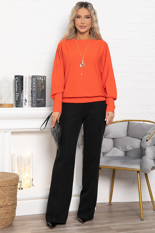 LT Collection Блуза 576884 Б15044-5М оранжевый