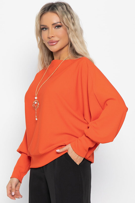 LT Collection Блуза 576884 Б15044-5М оранжевый