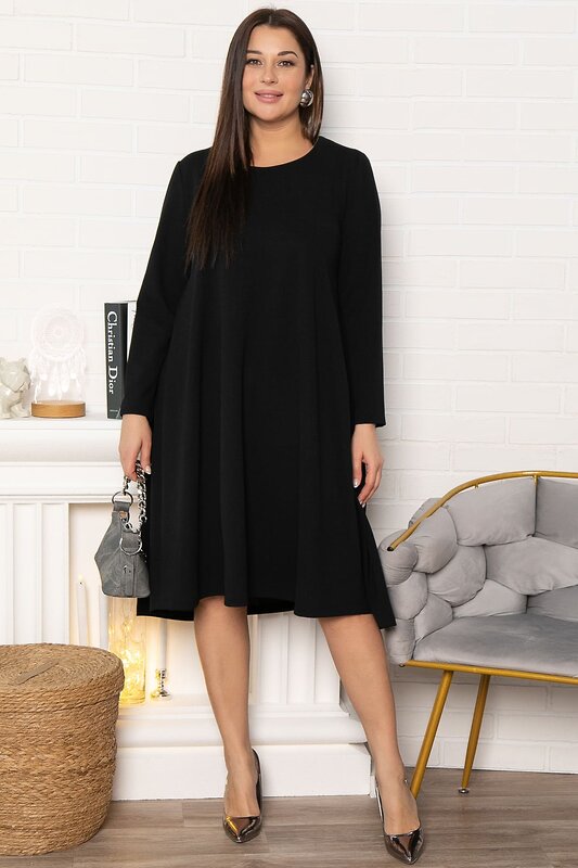 LT Collection Платье 576886 П15013-16М черный