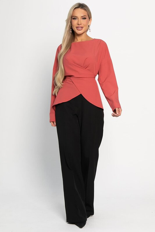 LT Collection Блуза 576890 Б14953-5М коралловый